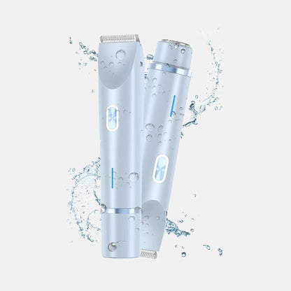 2-i-1 smärtfri bikinihårtrimmer