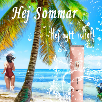 2-i-1 smärtfri bikinihårtrimmer